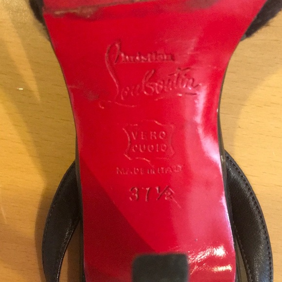 Louboutin Stiletto Heels Leopard Print - Picture 4 of 7